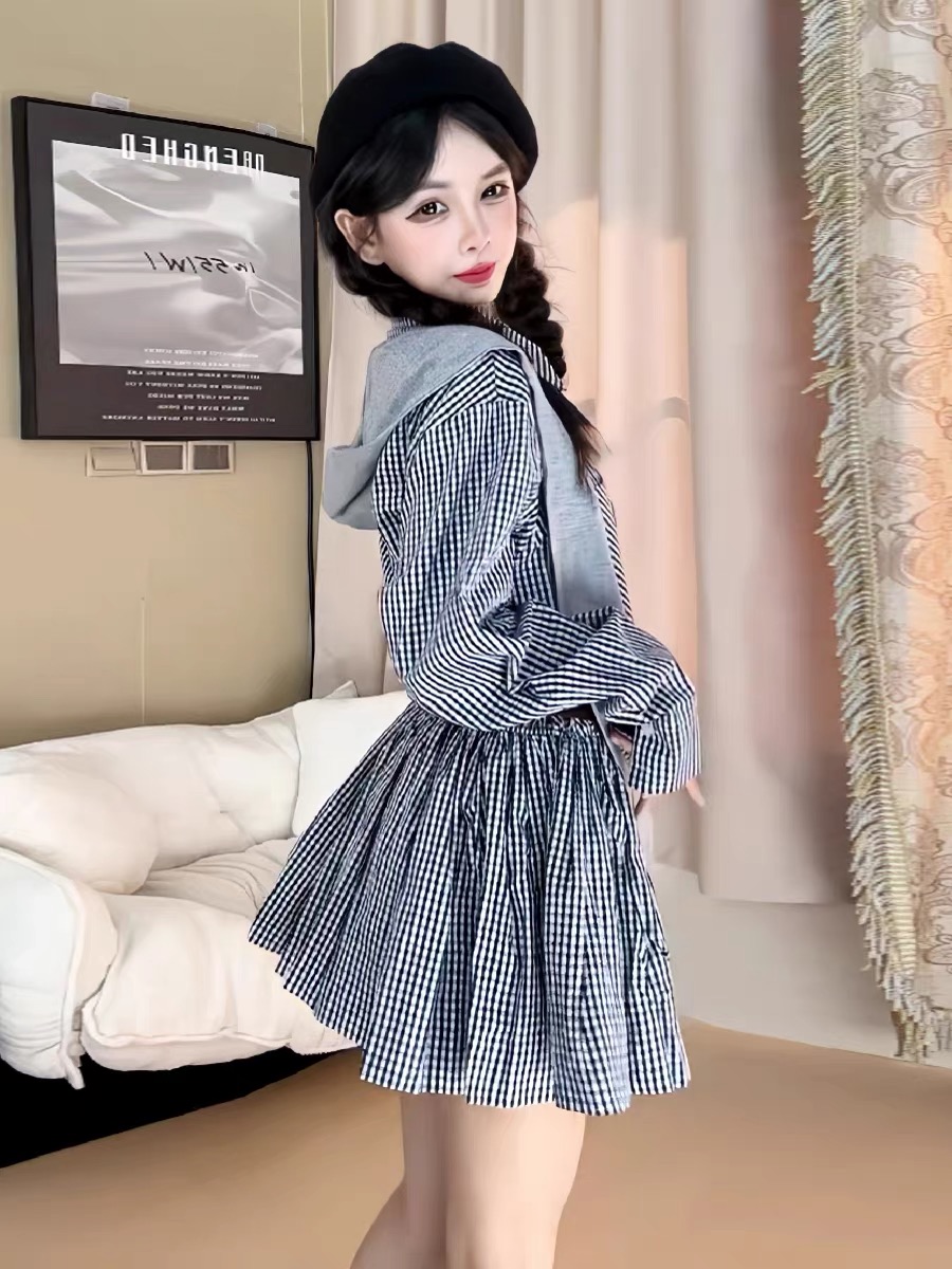 Frühherbstliches Hemdkleid im  – Korean Style A Line Shirt Dress Bewertung und Preis